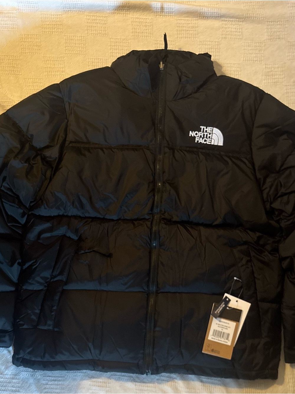 The North Face Men's Black Hooded Puffer Jacket
